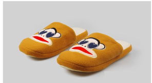 2012新款大嘴猴舒棉绒牛筋底家居拖鞋 时尚设计、价格优势与厂家推荐